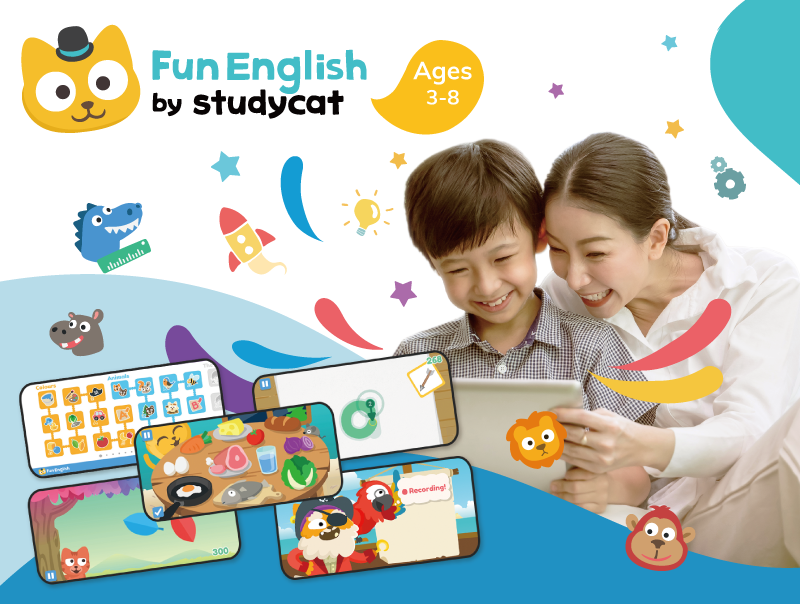 親子で一緒に遊ぶ様子